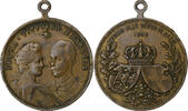 Italien Medaille Mariage de Victor Emanuel III & Hélène de Monténégro -