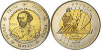 Malta 2 Euro PRUEBA-TRIAL ESSAI., Bi-Metallic, STGL -