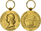 Frankreich Medaille Médaille d'honneur des chemins de fer, Railway -