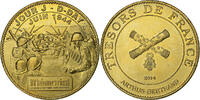 Frankreich betaalpenning Caen - Mémorial n°4, Copper-nickel Aluminium -