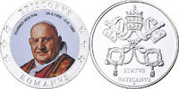 Vatikanstadt Medaille Vatikan, Le Pape Jean XXIII, Silver Plated Copper, STGL -