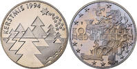 Niederlande 5 Ecu Kerstmis, Kupfer-Nickel, STGL -