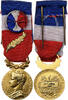 Frankreich Medaille Honneur-Travail, République Française, Palme -
