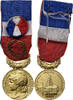 Frankreich Medaille Industrie-Travail-Commerce, Couronne, Excellent -