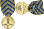 Frankreich Medaille Commémorative d'Afrique du Nord, WAR, Excellent Quality -