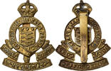 Kanada Cap Badge Royal Canadian Ordnance Corps, Messing, VZ -