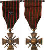 Frankreich Medaille Croix de Guerre, Une Citation, Very Good -