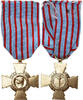 Frankreich Medaille Croix du Combattant, WAR, Excellent Quality, Bronze, 36 -