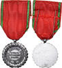 Frankreich Medaille Mérite National Français, Uncirculated, Silvered bronze -