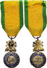 Frankreich Medaille Troisième République, Valeur et Discipline, Very -