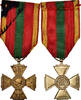 Frankreich Medaille Croix du Combattant Volontaire, WAR, Very Good -