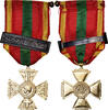 Frankreich Medaille Croix du Combattant Volontaire, WAR, Afrique du -