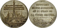 Frankreich Medaille Souvenir de mon Ascension à la Tour Eiffel, Copper -