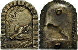 Frankreich Broche 29ème Régionale, Je Souris et je Fonce, Silvered Metal, SS -