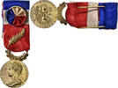 Frankreich Medaille Honneur-Travail, République Française, Palme -