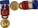 Frankreich Medaille Honneur-Travail, République Française, Couronne -