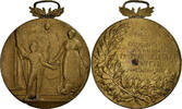 Frankreich Medaille Concours de Gymnastique, Bronze, S -