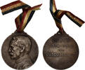 Frankreich Medaille Gallieni, Silvered bronze, Aug.Maillard, SS+ -