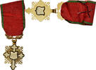 Frankreich Medaille Ordre des Arts et des Lettres, Excellent Quality, Gilt -
