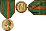 Frankreich Medaille Médaille des Évadés, Uncirculated, Gilt Bronze, 29 -