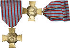 Frankreich Medaille Croix du Combattant, WAR, Uncirculated, Bronze -