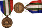 Frankreich Medaille Union Nationale des Combattants, Politics, Society, War -