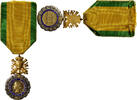 Frankreich Medaille Troisième République, Valeur et Discipline -