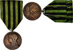 Frankreich Medaille Aux Défenseurs de la Patrie, Very Good -