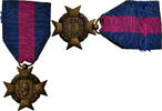 Frankreich Medaille Services Militaires Volontaires, Excellent Quality -