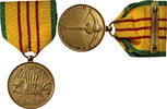 Vereinigte Staaten Medaille Vietnam Service Medal, Excellent Quality, Bronze -