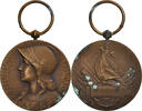 Frankreich Medaille Aux Défenseurs de la Patrie, WAR, Good -