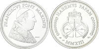 Vatikanstadt Medaille Le Pape François, Silber, UNZ+ -