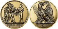 Frankreich Medaille Napoléon Ier, Prise de Wilna, Bronze, Denon, Restrike -
