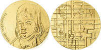Frankreich Medaille Philippe Lebon, Gilt Bronze, Schaefer, UNZ -