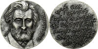 Frankreich Medaille Pierre Larousse, Encyclopédiste, Silvered bronze, UNZ -