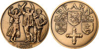 Frankreich Medaille Le Béarn, Bronze, Crouzat, SS+ -