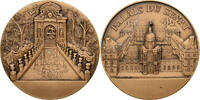 Frankreich Medaille Palais du sénat, Bronze, Leconte, VZ -