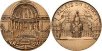 Frankreich Medaille Palais du sénat, Bronze, Leconte, SS+ -