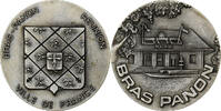 Frankreich Medaille Ville de Bras-Panon, Réunion, Silvered Metal, SS+ -