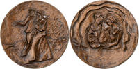 Frankreich Medaille Le Couple, Kupfer, Boureau, VZ -