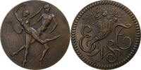 Frankreich Medaille Danse Artistique, Bronze, UNZ -