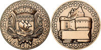 Frankreich Medaille Ville de Nantes, Bronze, Friour, UNZ -