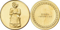 Frankreich Medaille Gudéa, Gilt Bronze, UNZ -
