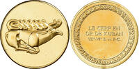 Frankreich Medaille Le Cerf en Or de Kuban, Gilt Bronze, VZ -