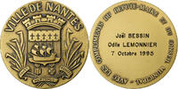 Frankreich Medaille Ville de Nantes, Bronze, Pichard, UNZ -
