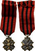 Belgien Medaille Mérite Civique, Réduction, Excellent Quality, Silber, 16 -