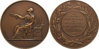 Frankreich Medaille Société Industrielle de Mulhouse, Bronze, Brenet, UNZ -
