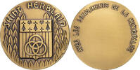 Frankreich Medaille Ville de Saint Herblain, Bronze, Murail, UNZ -