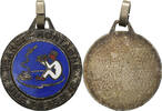 Frankreich Medaille France Montagne, Lille, Silvered bronze, SS -