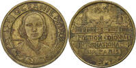 Frankreich Medaille Exposition Coloniale Internationale, Paris 1931, Océanie -